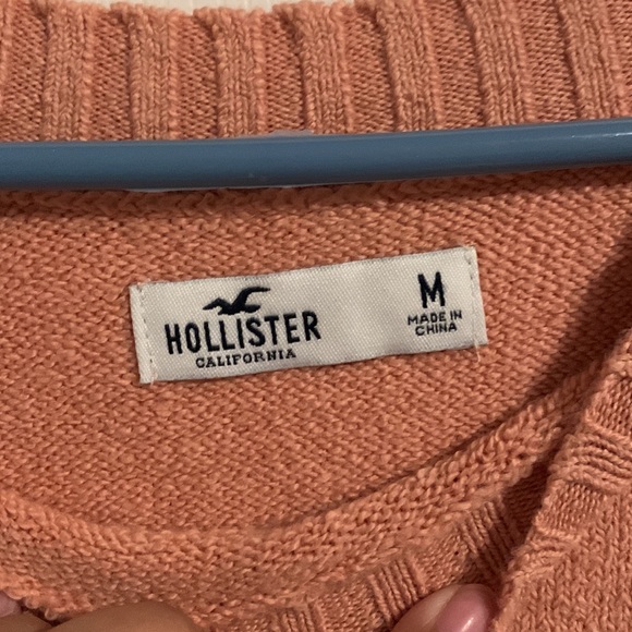 Hollister Knit Coral Sweater - Picture 4 of 4